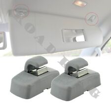 2 x Grau Sonnenblendenhalter