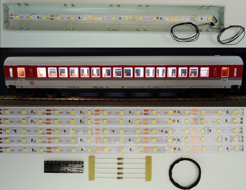 Stück 250mm led waggon - 250mm,