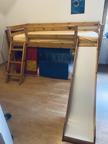 Hochbett 1x2m höhe 20 - 1x2m,