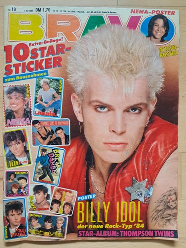 Bravo vom 5 1984 - vom, billy