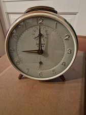 Junghans Bivox Vintage Wecker mechanisch funktionsfähig fünfziger Jahre 