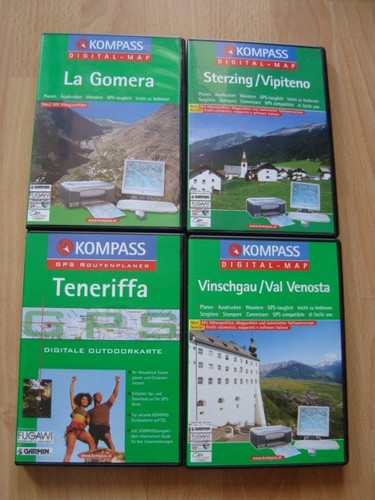 Kompass dvd digital map - digital,