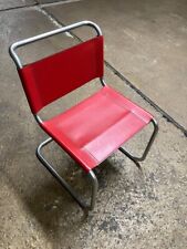 Vintage -Designerstuhl, Rot, Italienische Fa. arrben, Zustand gut