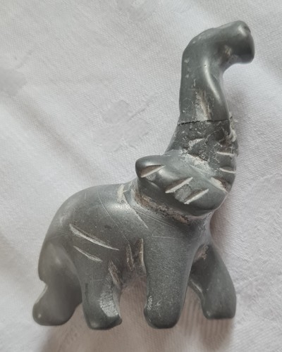 Elefant grau speckstein - elefant, grau_speckstein