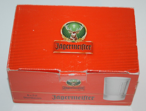 Jägermeister shot glas stck - glas,