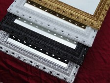 Bilderrahmen Barock Weiß