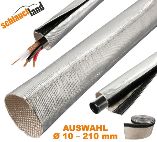 Alu titan hitzeschutz schlauch - titan,