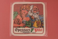 ALTER SERIEN  Bierdeckel  SPESSART-BRAUEREI SPECHT KREUZWERTHEIM  aus Sammlung