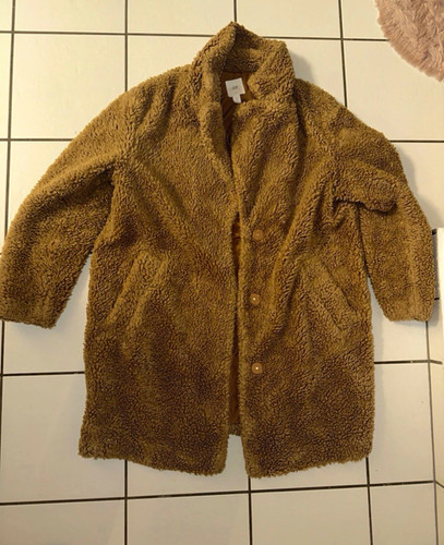Damen teddy mantel braun - h&m,