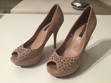 ZARA  Plateau Pumps Peeptoe