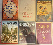 Klaviernoten Konvolut