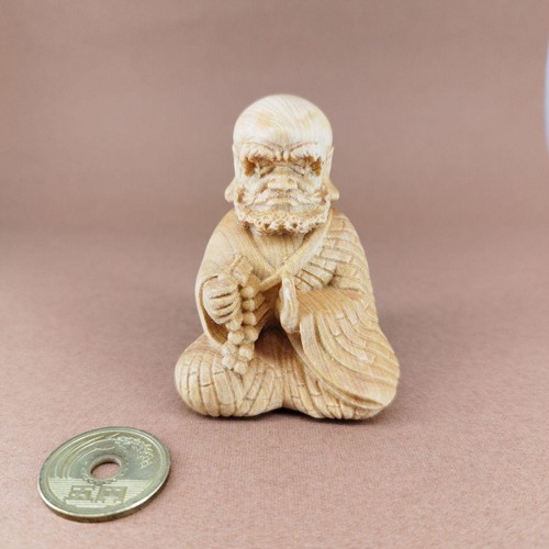 Netsuke daruma - netsuke, (oki-stil)