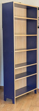 Bücherregal blau/Birke 70Bx25Tx165H (3mal)