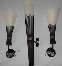 3 "Le Dauphin" Wandlampen