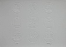 MIGUEL ORTIZ BERROCAL - Prägedruck, handsigniert, Auflage 190, 1979 !