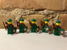 Lego forestman figures - figures, 5x