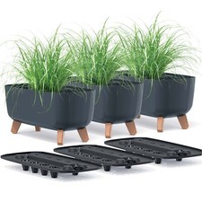 3x Blumentopf Blumenkübel +