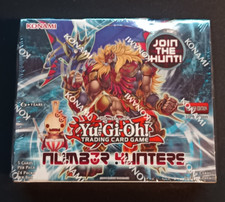 Yugioh! NUMBER HUNTERS Display  24 BOOSTER Packs 1.Edition Factory Sealed