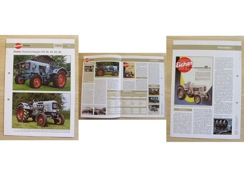 Eicher traktor schlepper - schlepper, ed