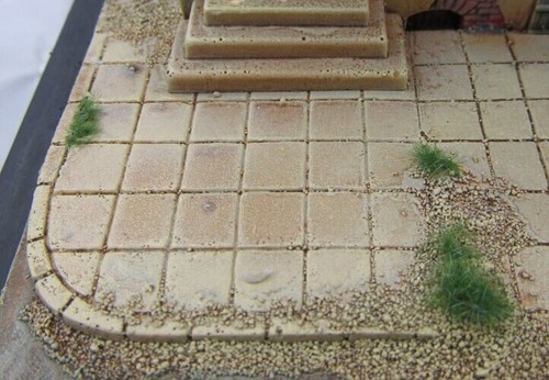 Diorama 5 unbemalte - 1:72,