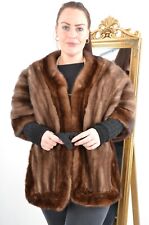 A5252 NERZSTOLA ECHT PELZ STOLA NERZ CAPE BOLERO - REAL MINK FUR STOLE CAPE