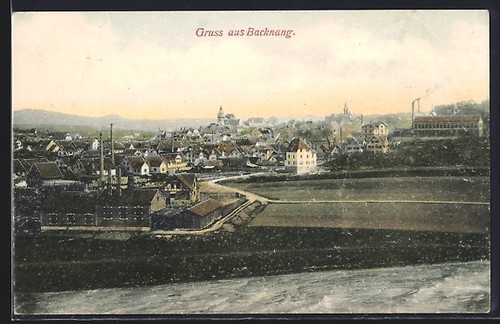 Backnang blick zum - blick, ort