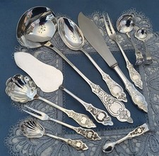 11 Traumhafte versilberte Vorleger Robbe & Berking Friesen / Ostfriesen