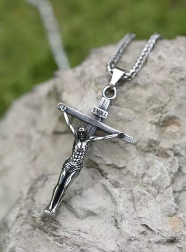 316l edelstahl herren - herren, kreuz