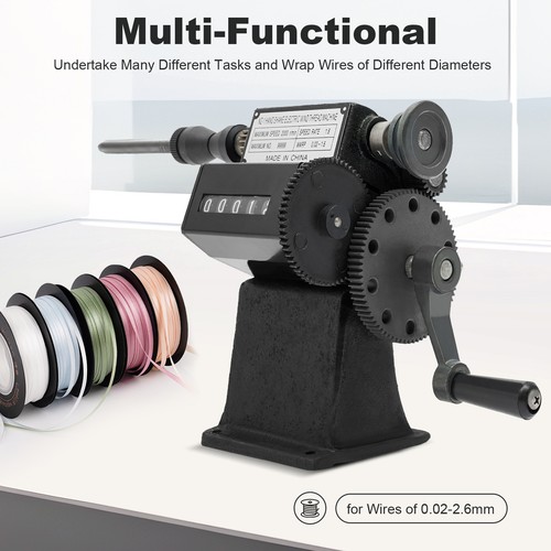 Hand coil winder - coil, zähl