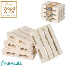 4 KLEINE HOLZPALETTEN