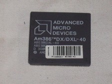 Alter CPU , Am386 DX/DXL-40 , Goldcap