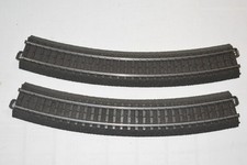 2 x MÄRKLIN H0 24230 gebogene Schienen, C-Gleis, Made in Germany, KLASSE ZUSTAND