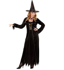 "HEXE" Kostüm Kleid mit Hut
