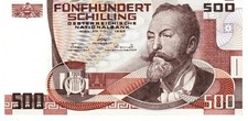 +++500,-- Schilling, ATS