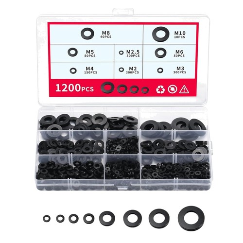 Nylon unterlegscheiben set - nylon,