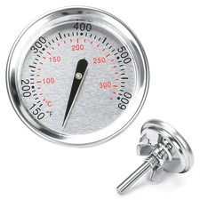Denmay Grillthermometer 60540 für Weber Spirit II & I 200/300, Q-Serie, Ø 4,6cm