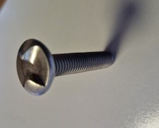 25 One Way Zaunschrauben Diebstahl M8x40 A2 Einwegschraube Doppelstabmattenzaun