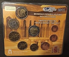Kursmünzensatz BU, Spanien 2011, World Money Fair