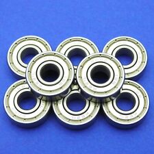 8 Stück 608 ZZ (2Z) 8x22x7 mm