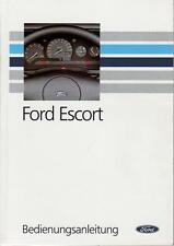 FORD ESCORT CABRIO Betriebsanleitung 1990 Bedienungsanleitung Handbuch MK5  BA
