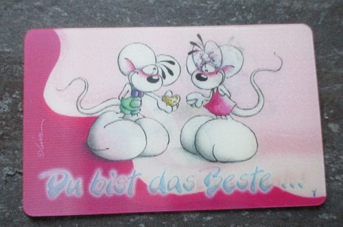 Diddl karte wackelkarte - ec-karte,