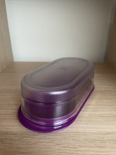 Tupperware Butterdose Butterbehälter Butterglocke Lila Neu