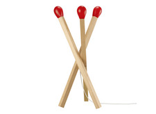 STRÅLA Standleuchte LED „Streichholz“-Design – Holz & dimmbar, IKEA