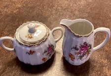 Jugendstil: Zuckerdose und Milchkännchen