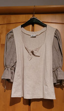 Trachten T-Shirt Feelings Gr. 42 beige