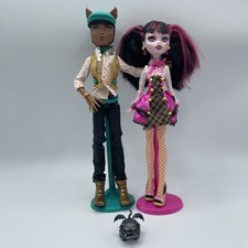 Monster High Forbitten Love Draculaura & Clawd Wolf Schools Out Puppen Mattel