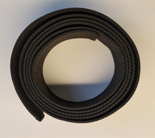 Steifes Gurtband für Harness (extra Strong) 50mm x 3mm schwarz 2-Meter Bleigurt