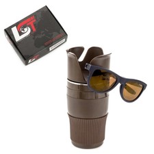 Getränkehalter KFZ Multi-Funktions-Becher 5in1 braun für VOLVO