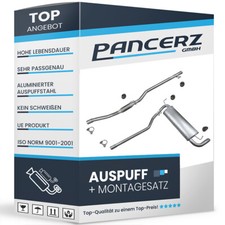 Auspuffanlage für FIAT PANDA