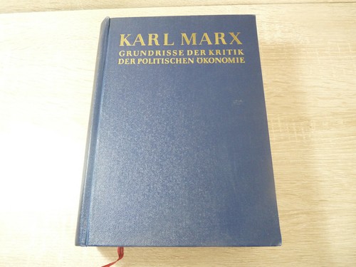 Karl marx grundrisse der - karl, marx: